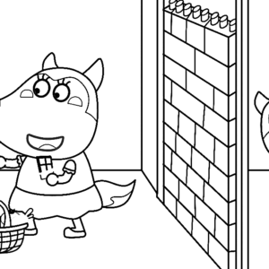 Wolfoo Lucy Coloring Pages - Get Coloring Pages