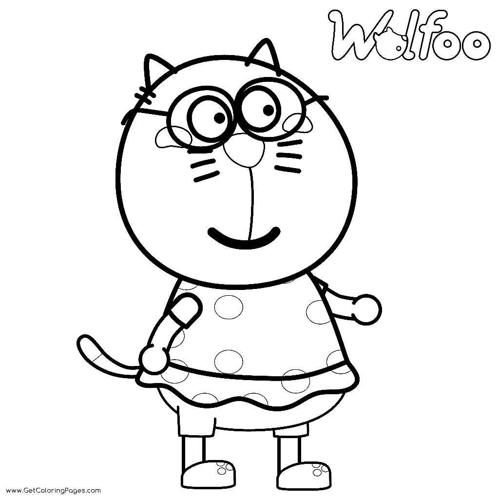 Wolfoo Coloring Pages Printable for Free Download