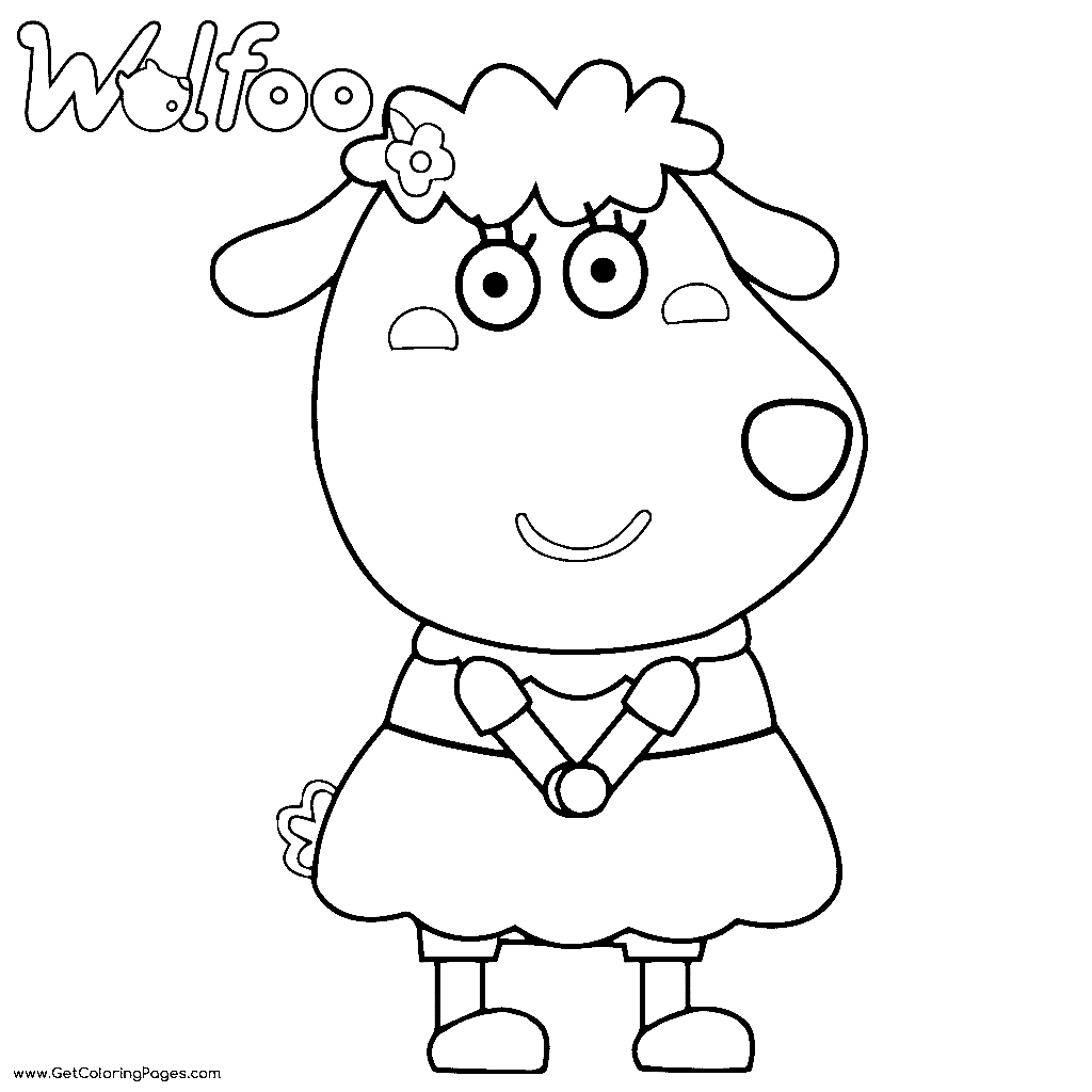 Wolfoo and Friends learn to Stay Healthy Coloring Pages - Free Printable  Coloring Pages