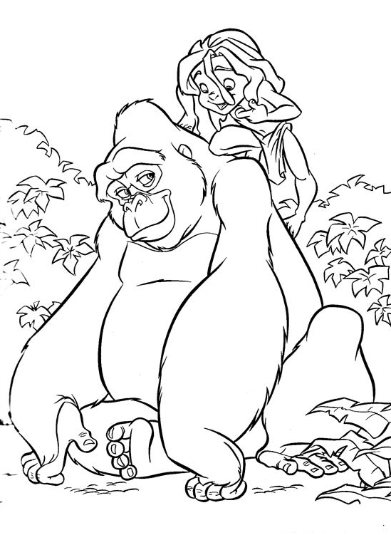 10 Epic Tarzan Coloring Pages to Download and Unleash Your Inner Jungle Adventurer