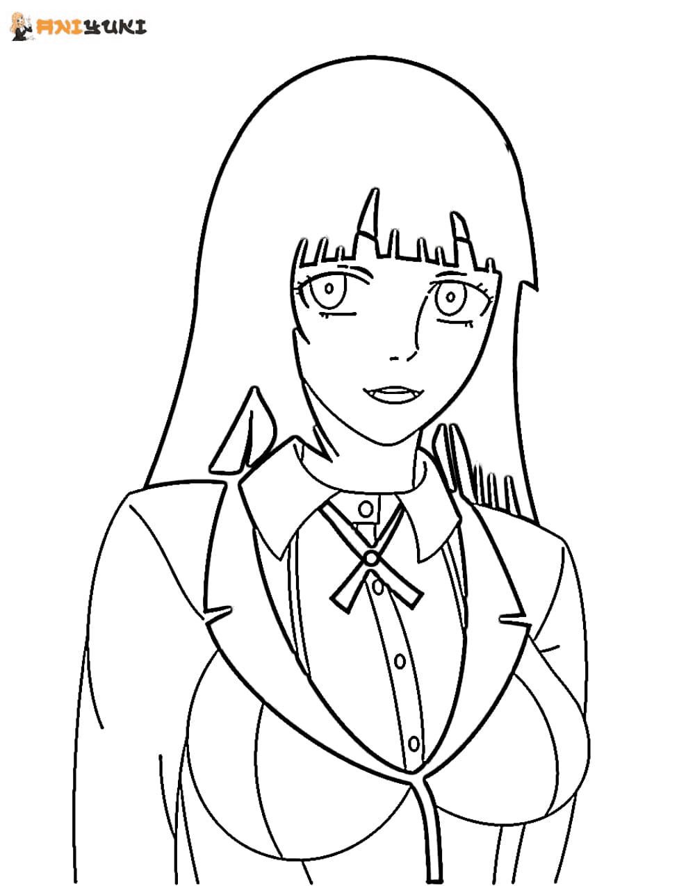 my first time drawing anime characters :) : r/Kakegurui