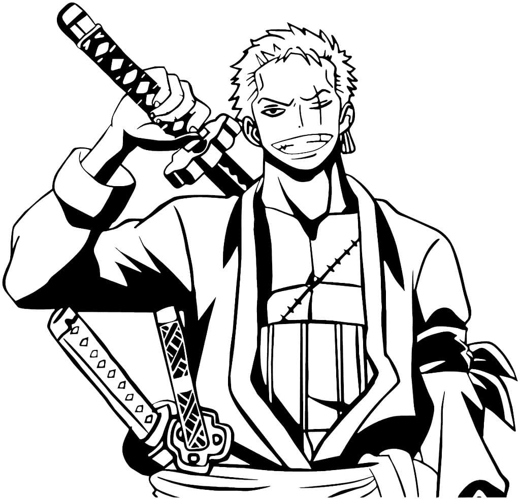 Roronoa Zoro Sticker -  Israel