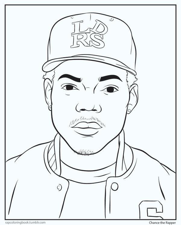 famous rappers coloring pages