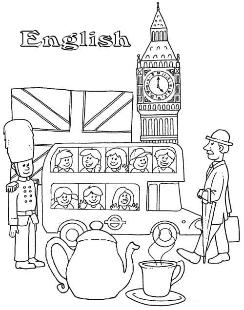England Colouring Pages Printable for Free Download