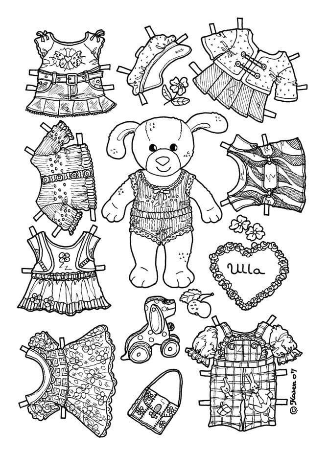 Miss Missy Paper Dolls: Happy Easter Paper doll