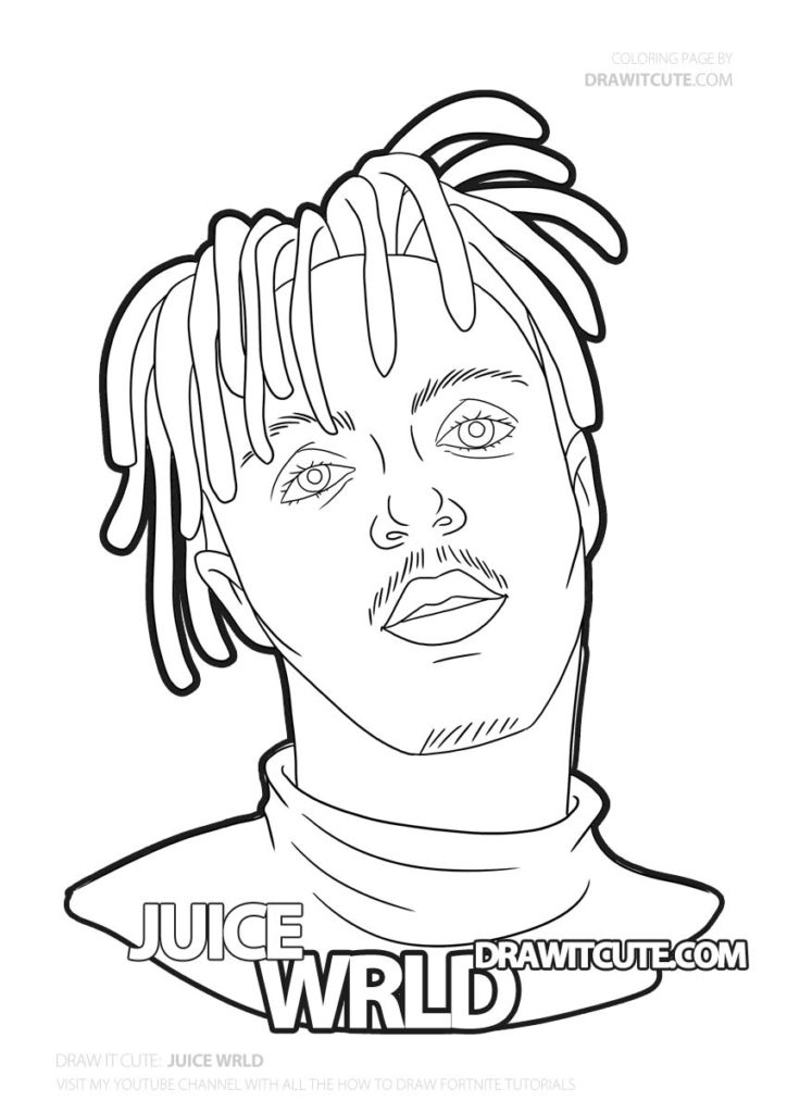 famous rappers coloring pages