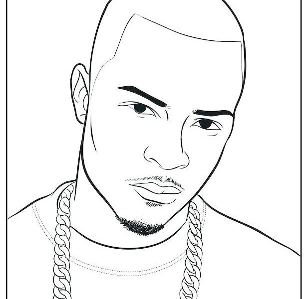 famous rappers coloring pages