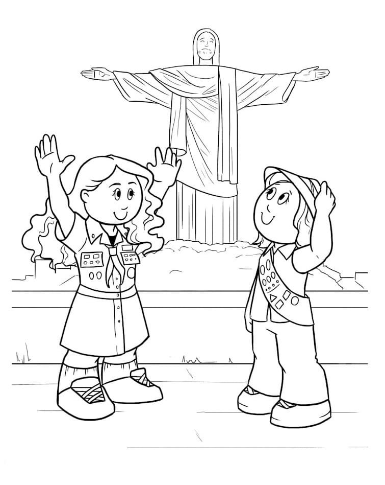 Brazil Coloring Pages Printable for Free Download