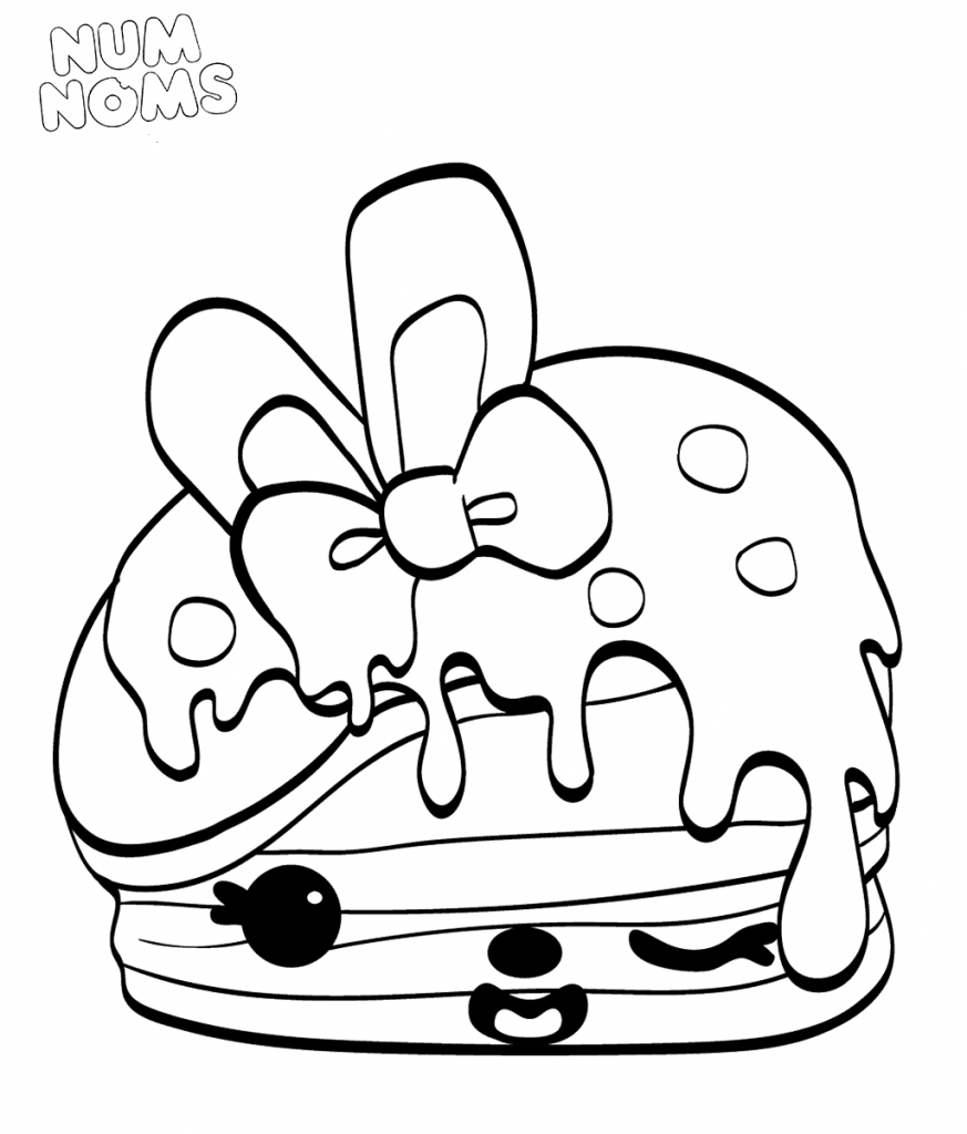 Num Noms Coloring Pages for Kids