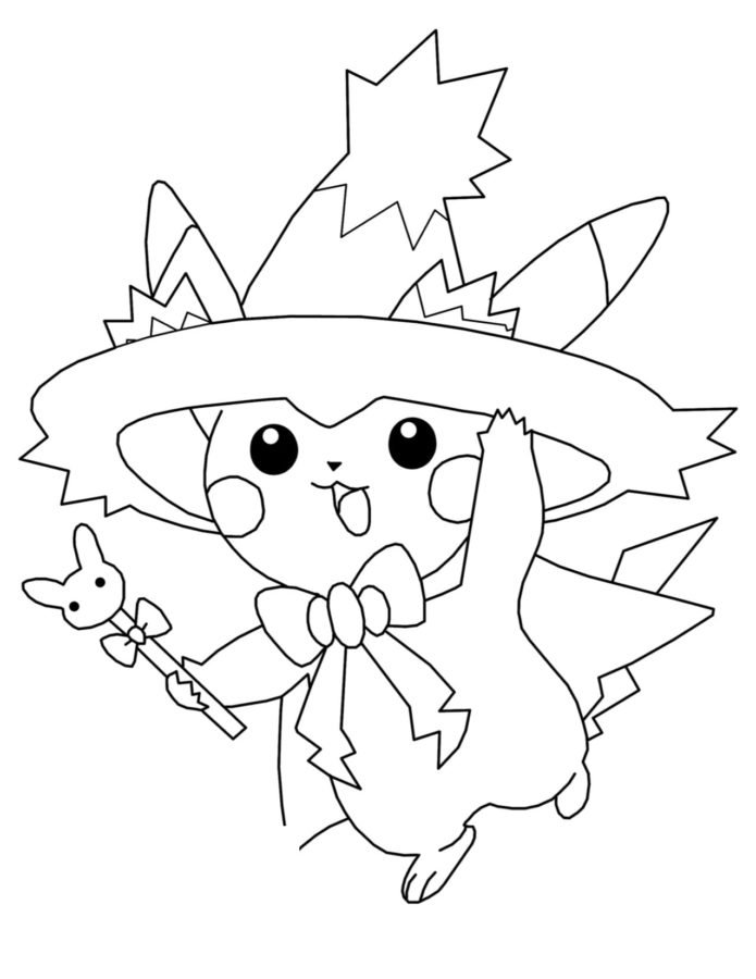 10 Festive Pokémon Xmas Coloring Pages to Download
